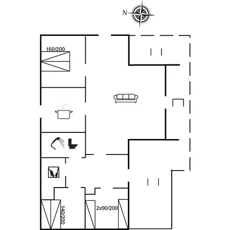 Casa de Férias Lilo - 1km From The Sea By Interhome